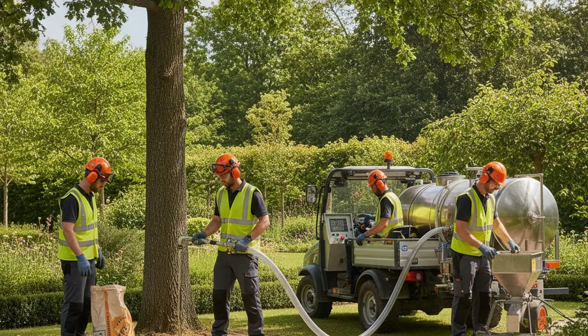 Tree fertilizing service in Olathe, KS by Arbor Tree Care for healthier, stronger trees