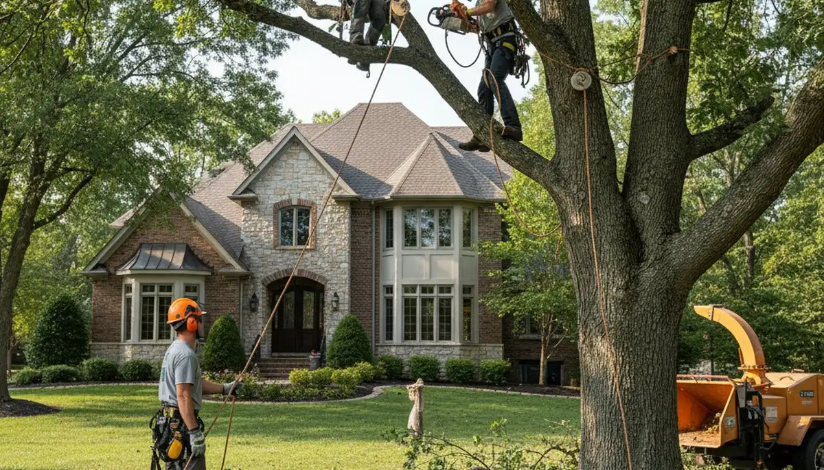 Tree removal crew serving Olathe, KS for safe residential and commercial tree service