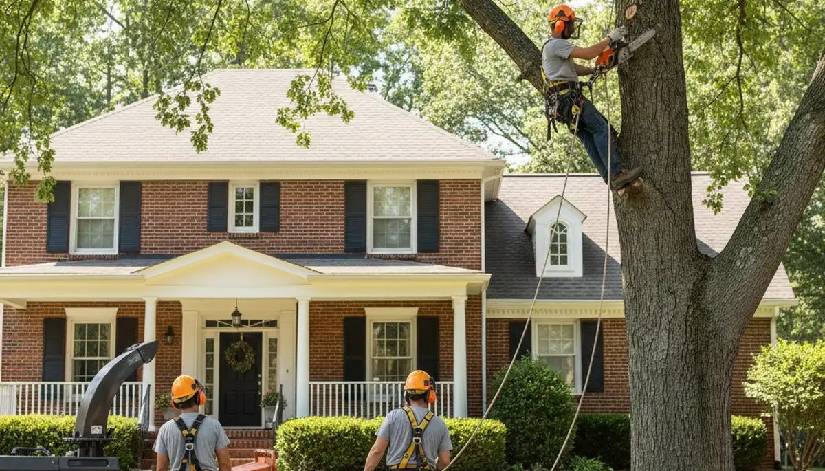 Tree removal crew serving Olathe, KS with professional tree care services
