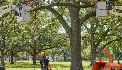 Tree trimming service in Olathe, KS improving tree health and property appearance